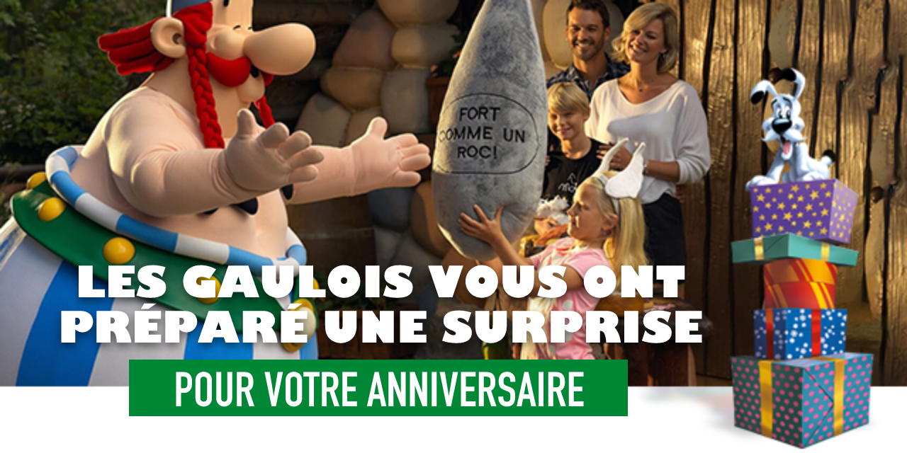 Les Gaulois vous ont préparé une surprise